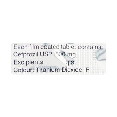 Refzil O 500mg Tablet 6'S - Bacterial Infections-Cep