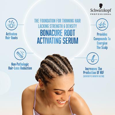 Schwarzkopf Professional Root Activating Serum For Thinning Hair With Guarana + Biotin 100 ml - Hair Serums