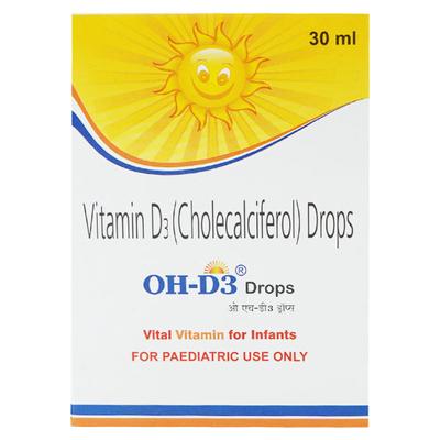 OH D3 Drops 30ml - Supplements-Vit