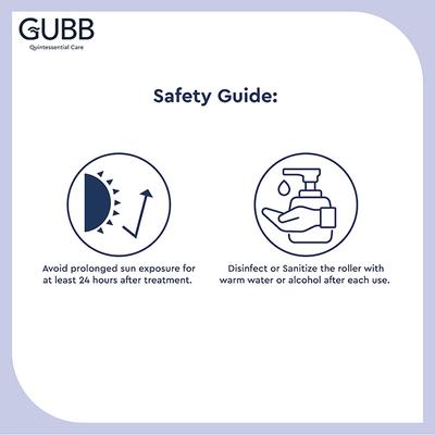 Gubb Derma Roller 540 Needles 0.5mm - Golden 1's - Derma Rollers