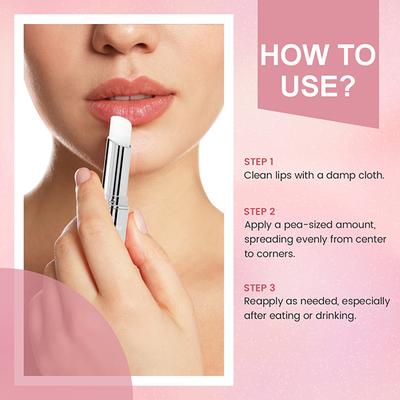Half N Half Mood Magic PH Lip Essence Balm for Dry & Chappy Lips, Sweet Peach-02 3 g - Lip Balms
