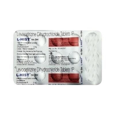 L HIST Tablet 15's - Allergies-Ant