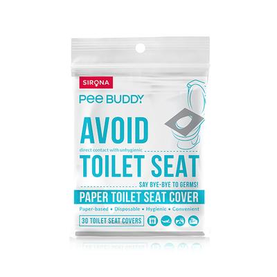 PeeBuddy Disposable Paper Toilet Seat Cover 30's - Toilet Seat Sanitizer
