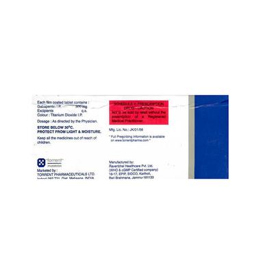 GABATOR 300 Tablet 10's - Neuropathic Pain-Dru
