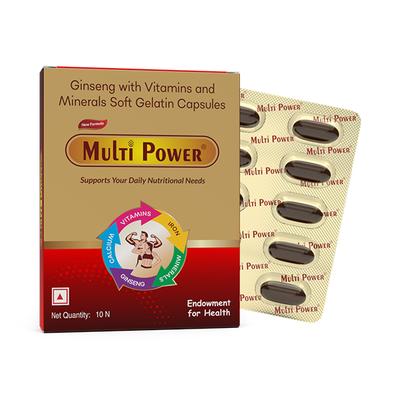 Multi Power Capsule 10's - Supplements-Sup