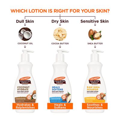 Palmer's Cocoa Butter formula with Vitamin E HEALS SOFTENS Daily Skin Therapy Body Lotion, 250ml - Stretch Mark Cream