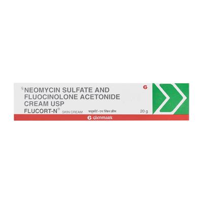 Flucort N Skin Cream 20gm - Skin Infections-Toc