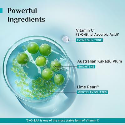 Pilgrim 1% Vitamin C TONER with Kakadu Plum & Lime Pearl for bright & clear skin 100 ml - Toners