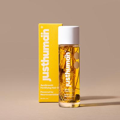 Justhuman Ayugrowth fortifying Hair Oil 120 ml - Hair Oils