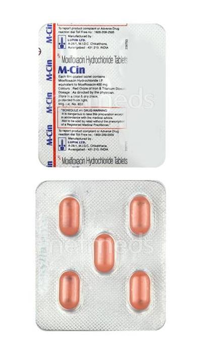 M Cin Tablet 5'S - Bacterial Infections-Qui