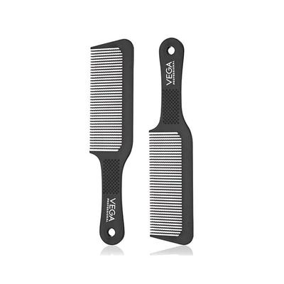 Vega Professional Clipper Comb for Salon with Anti-Static, Hair Cutting Combs Great for Barbering and Styling - Black (VPPCC-02) 1's - Hair Brushes