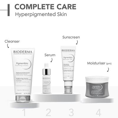 Bioderma Pigmentbio Daily Care Spf 50+ Brightening Cream For Skin Prone 40 ml - Face Sunscreen