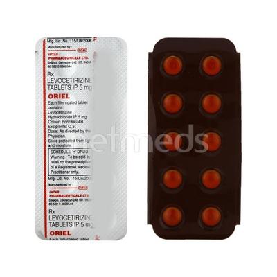 Oriel Tablet 10'S - Allergies-Ant