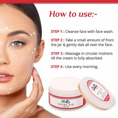 Globus Naturals Pimple Clear Glycolic Acid Face Cream 50 gm - Face Creams