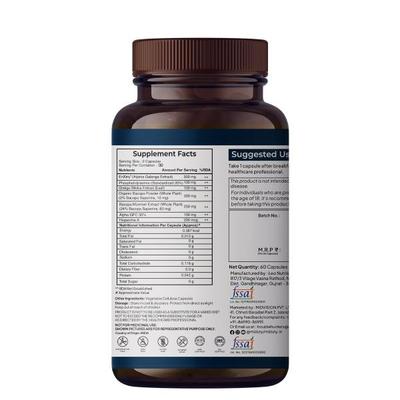 Miduty Memory & Focus Capsules 60's - Mental Health