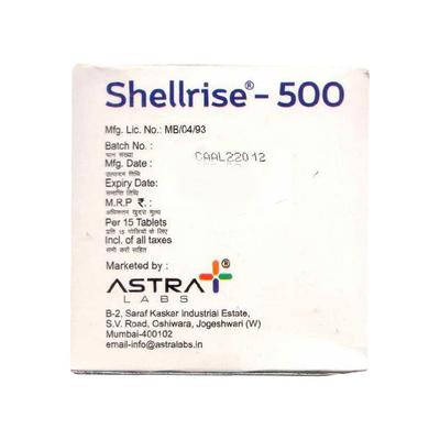 SHELLRISE 500 Tablet 15's - Supplements-Cal