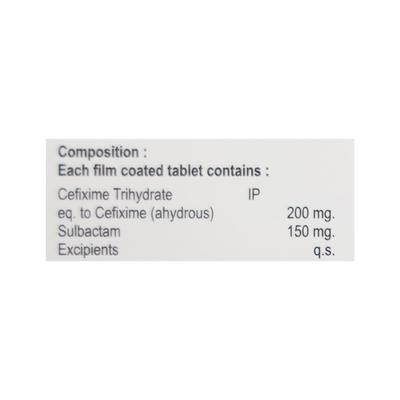 Mortega 200/150mg Tablet 10'S - Bacterial Infections-Cep