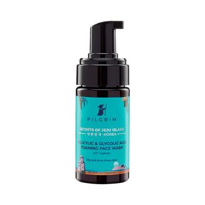 Pilgrim Salicylic &glycolic Acid Foaming Face Wash 120 ml - Face Wash & Cleansers