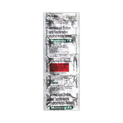MONTECIP FX Tablet 10's - Allergies-Ant