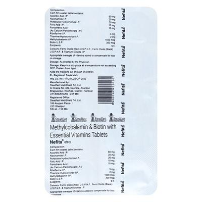 Nefita Tablet 10'S - Supplements-Vam