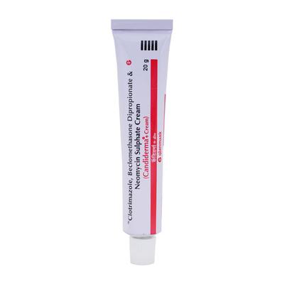 Candiderma + Cream 20gm - Skin Infections-Toc