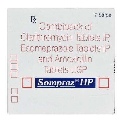 Sompraz HP Tablet Kit 1's - H.Pylori Infection