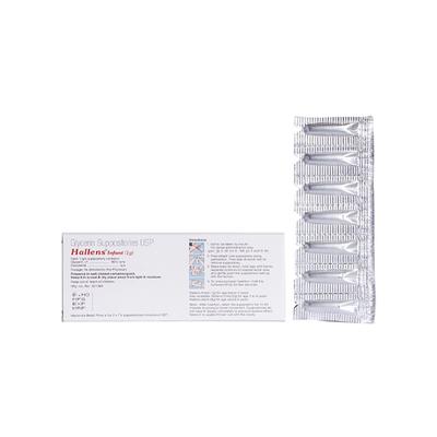 HALLENS INFANT (1G) Suppositories 7's - Constipation-Lax