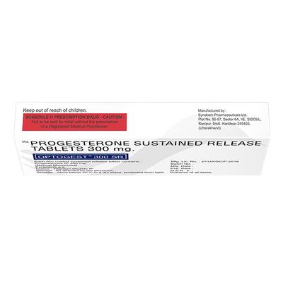 Optogest SR 300mg Tablet 10'S - Hormonal Therapy-Oes
