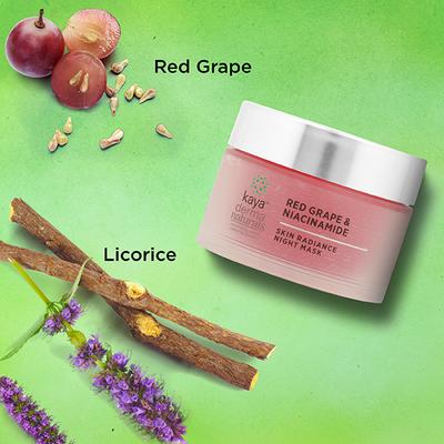 Red Grape & Niacinamide Night Mask 50 gm - Night Cream