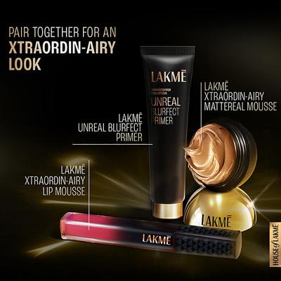 Lakme Xtraordin-airy Mattereal Mousse Foundation, 04 Golden Light 25gm - Foundation