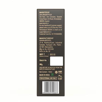 Beardo Perfume Spray - Origin 100 ml - Men Deodorants/Roll-Ons