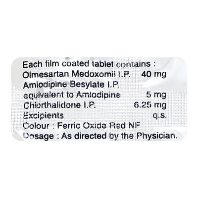 Triolsar 40mg Tablet 10'S - Hypertension-Ana
