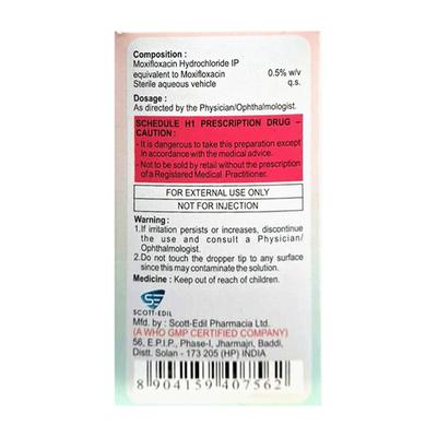 MOXIFAR Eye Drops 5ml - Eye Infections-Eaa