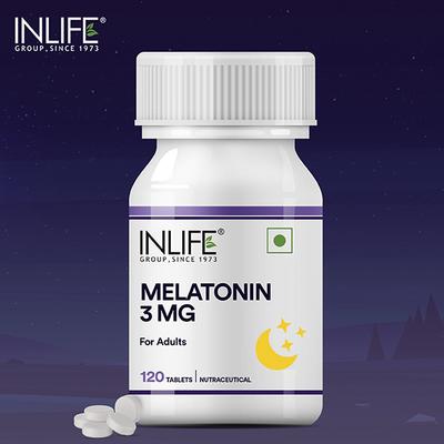 INLIFE Melatonin 5 mg Adults Tablet 120's - Mental Health