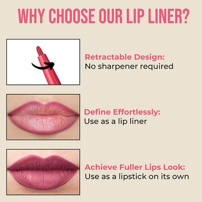 Insight Cosmetics Glide On Lip Liner - Spill The Beans 0.3 gm - Lip Liners