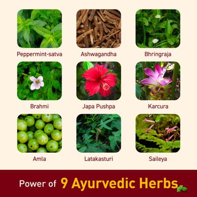 Navratna New Ayurvedic Cool Oil 450 ml - Hair Oils