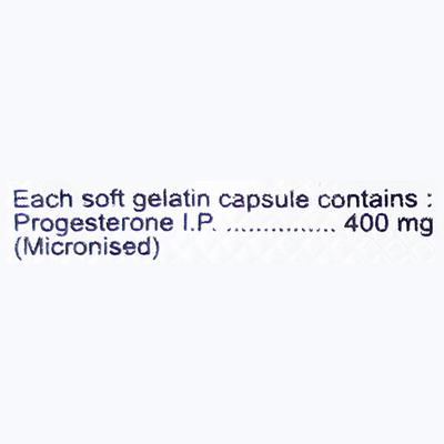 Miprogen 400mg Capsule 10'S - Hormonal Therapy-Oes
