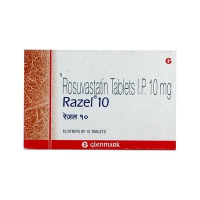 Razel 10mg Tablet 15'S - High Cholesterol-Dys