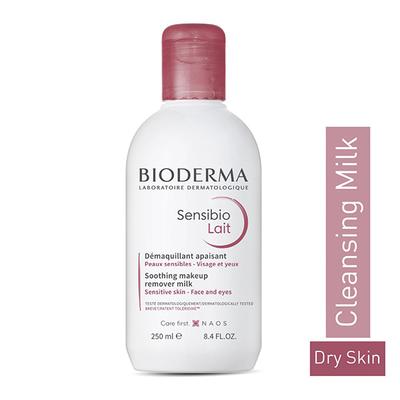 Bioderma Sensibio Lait A non-rinse makeup removing milk that gently cleanses sensitive skin 250 ml - Make Up Removers
