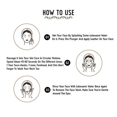 Avimee Herbal Kunwar Charcoal Face Wash 100 ml - Face Washes