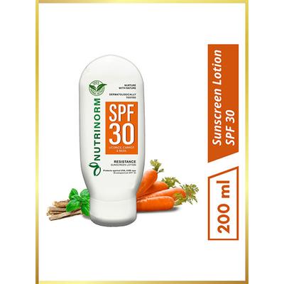 NUTRINORM WELLNESS Sunscreen Lotion Spf 30 100 ml - Body Sunscreen