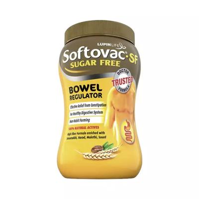 Softovac-SF Sugar Free Powder 250 g with Free Be One Capsule 10's - Digestive Health