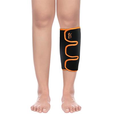 Tynor Shin & Calf Support Neoprene - Black & Orange (Universal) 1's - Knee/Ankle/Leg/Foot Supports