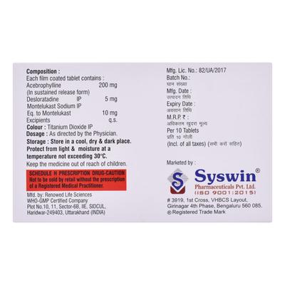 WINCIT D Tablet 10's - Cough And Cold-Cou