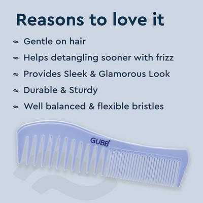 Gubb Super Detangle Hair Comb (Santorini Hues) Gb-Lh-029 1's - Hair Brushes