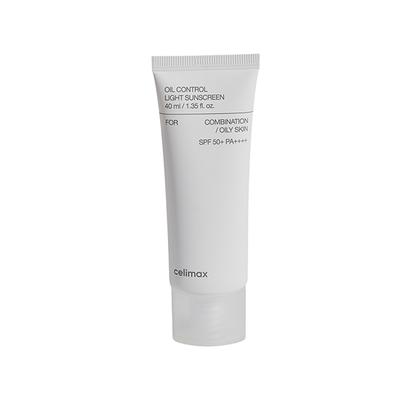 Celimax Oil Control Light Sunscreen SPF 50+ Pa+++, Oil-Free 40 ml - Face Sunscreen