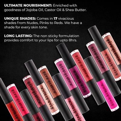 Star Struck by Sunny Leone Liquid Lip Color Bronze Beauty 5.5 ml - Liquid Lipsticks
