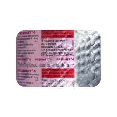 PREDMET 4 Tablet 15's - Hormonal Therapy-Cor