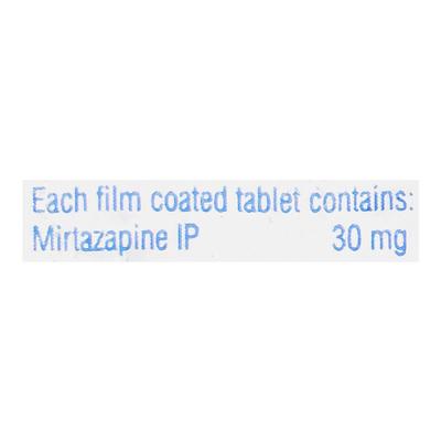 Mirtaz 30mg Tablet 10'S - Depression-Ant
