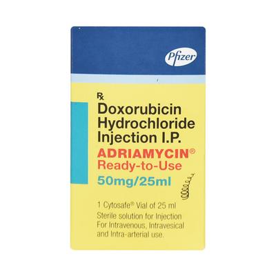 ADRIAMYCIN RTU 50mg Injection 25ml - Cancer Oncology-Cyt